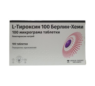 Л-ТИРОКСИН 100мкг х 100тб
